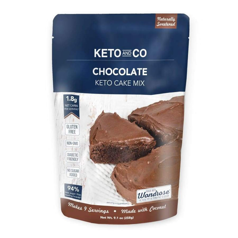 Keto Cake Mix by Keto and Co - Chocolate - High-quality Cakes & Cookies by Keto and Co at 