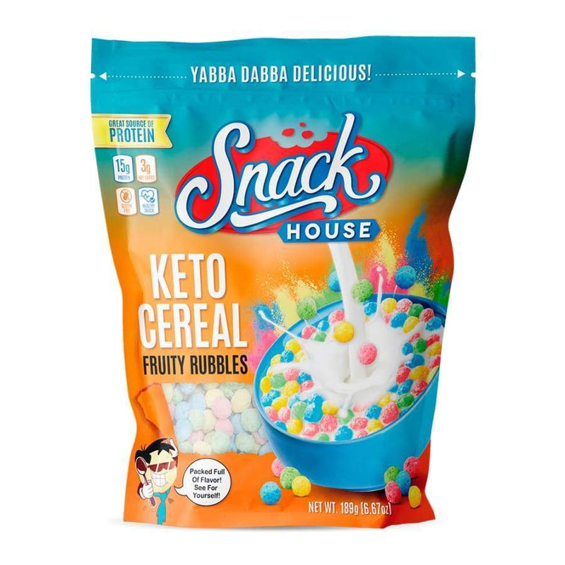 Keto Cereal by Snack House - Fruity Rubbles - High-quality Cereal by Snack House Puffs at 