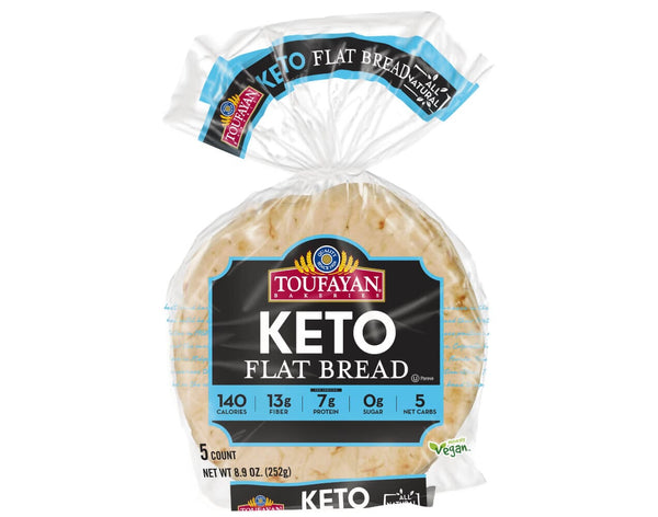 Toufayan Bakeries Keto Flat Bread - High-quality Protein by Toufayan Bakeries at 