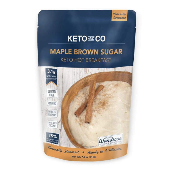 Keto Hot Breakfast by Keto and Co - Maple Brown Sugar - High-quality Breakfast by Keto and Co at 