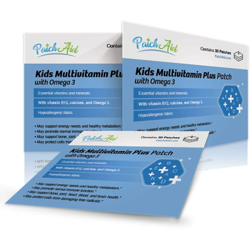 Kids Multivitamin Plus Topical Patch with Omega-3 by PatchAid - High-quality Vitamin Patch by PatchAid at 