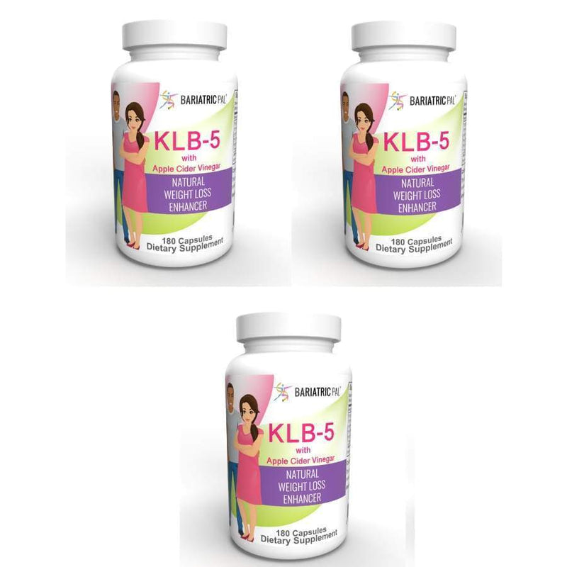 KLB-5 with Apple Cider Vinegar Natural Weight Loss Enhancer by BariatricPal - High-quality Metabolism Booster by BariatricPal at 