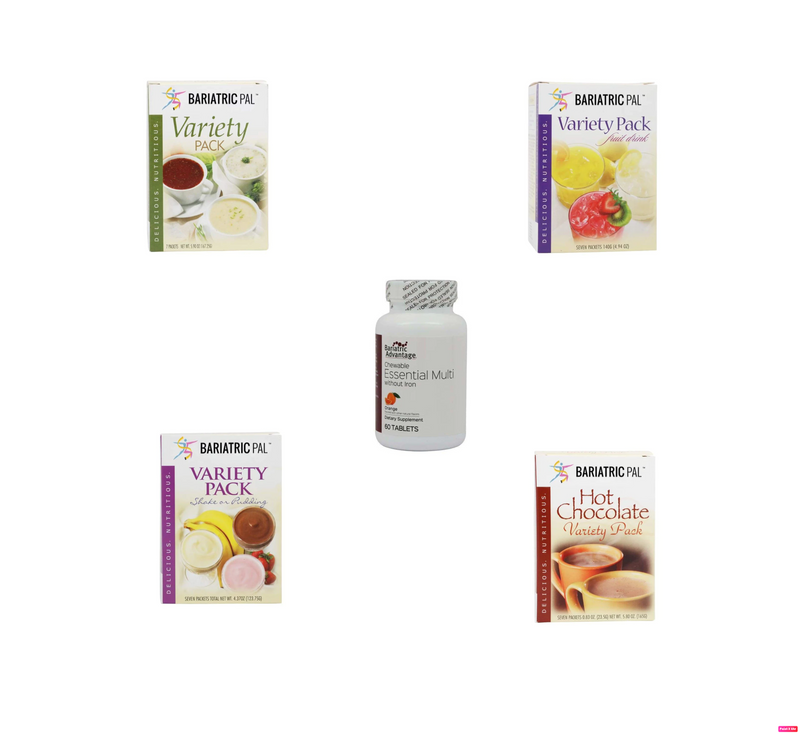 1 Week Liquid Diet Sampler Package (Pre-Op and Post-Op) - High-quality Diet Package by BariatricPal at 