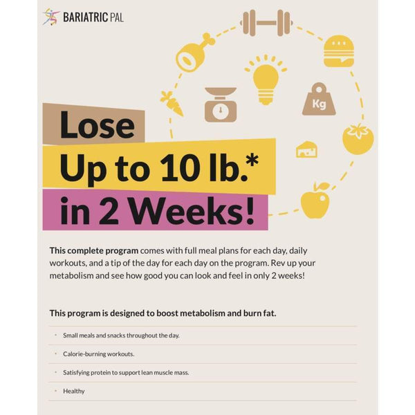 Lose Up to 10 Pounds in Weeks! by BariatricPal Affordable Book