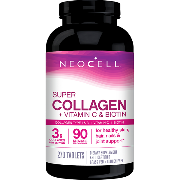 NeoCell Super Collagen + C, Type 1 & 3 - High-quality Gluten Free by NeoCell at 