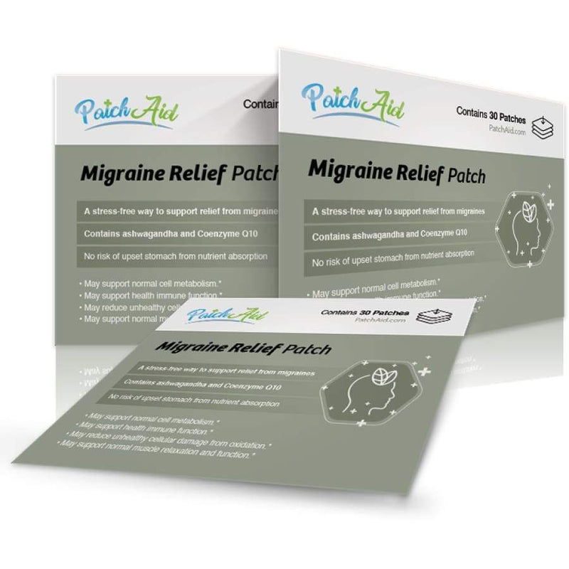 Migraine Relief Patch by PatchAid - High-quality Vitamin Patch by PatchAid at 