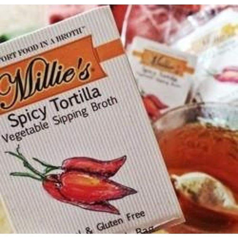 Millie's Sipping Broth - Spicy Tortilla - High-quality Broth by Millie's at 