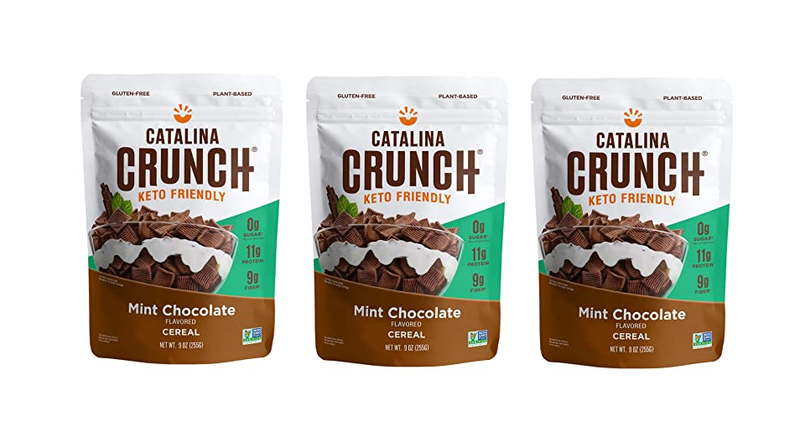 Catalina Crunch Keto Cereal - Mint Chocolate - High-quality Cereal by Catalina Crunch at 