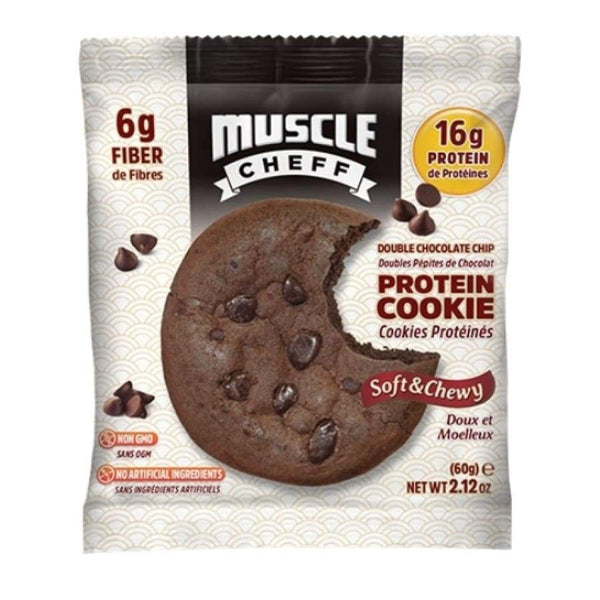 Muscle Cheff Protein Cookie - Double Chocolate Chip - High-quality Protein Cookies by Muscle Cheff at 