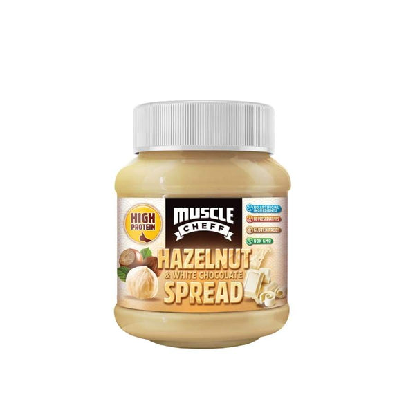 Muscle Cheff Protein Spread - Hazelnut White Chocolate - High-quality Nut Butter by Muscle Cheff at 