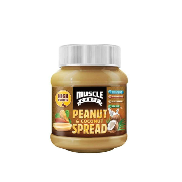 Muscle Cheff Protein Spread - Peanut & Coconut - High-quality Peanut Butter by Muscle Cheff at 