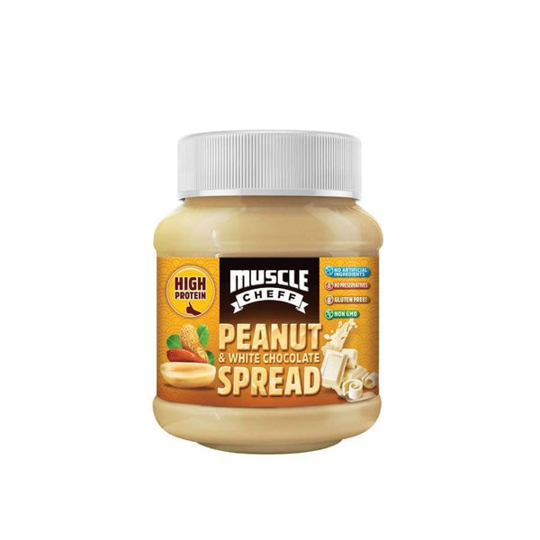 Muscle Cheff Protein Spread - Peanut & White Chocolate - High-quality Peanut Butter by Muscle Cheff at 