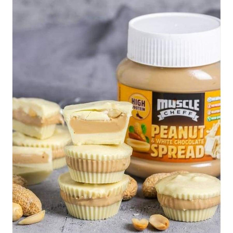 Muscle Cheff Protein Spread - Peanut & White Chocolate - High-quality Peanut Butter by Muscle Cheff at 