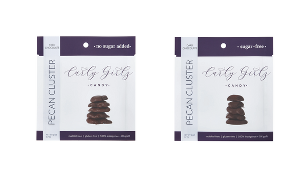 Sugar-Free Pecan Clusters by Curly Girlz Candy - Variety Pack - High-quality Candies by Curly Girlz Candy at 