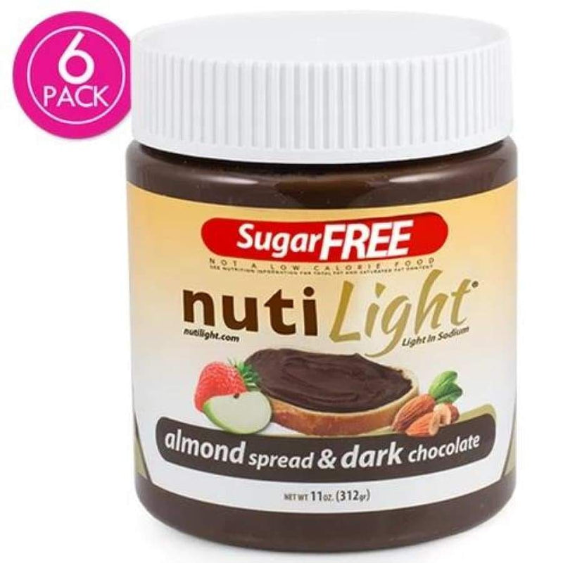 Nutilight Sugar-Free Almond Spread & Dark Chocolate - High-quality Nut Butter by Nutilight at 