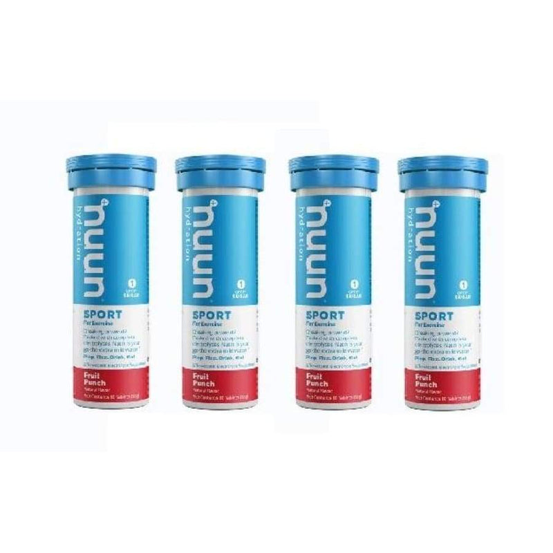 Nuun Sport Hydration & Electrolyte Replacement Tablets - Fruit Punch - High-quality Hydration Tablets by Nuun Hydration at 