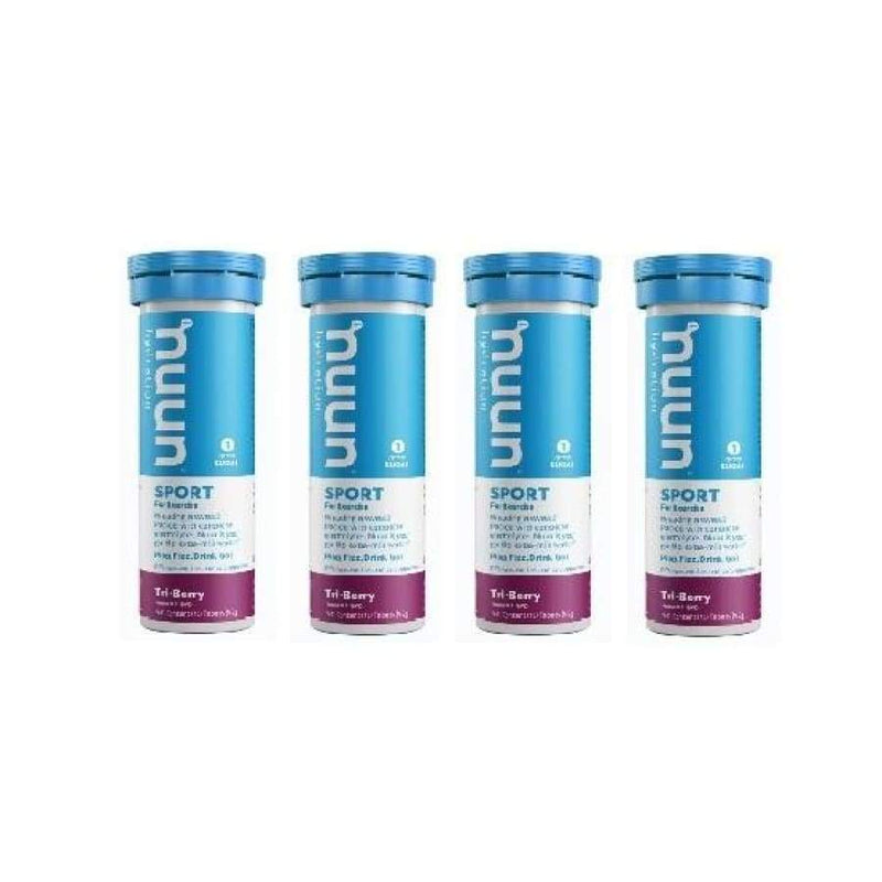 Nuun Sport Hydration & Electrolyte Replacement Tablets - Tri Berry - High-quality Hydration Tablets by Nuun Hydration at 