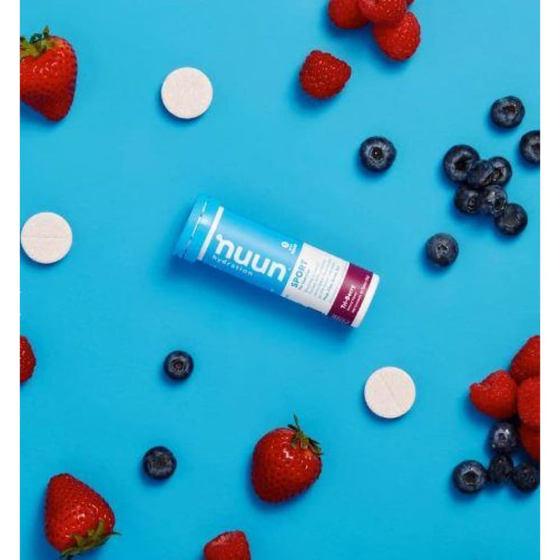 Nuun Sport Hydration & Electrolyte Replacement Tablets - Tri Berry - High-quality Hydration Tablets by Nuun Hydration at 