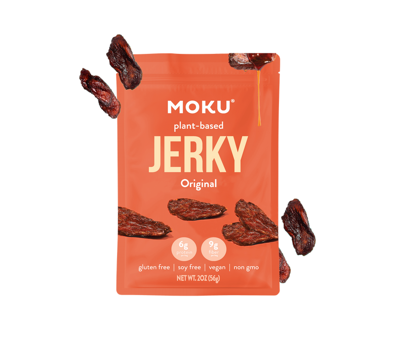 Plant-Based Mushroom Jerky by Moku Foods - Original - High-quality Jerky by Moku Foods at BariatricPal Store
