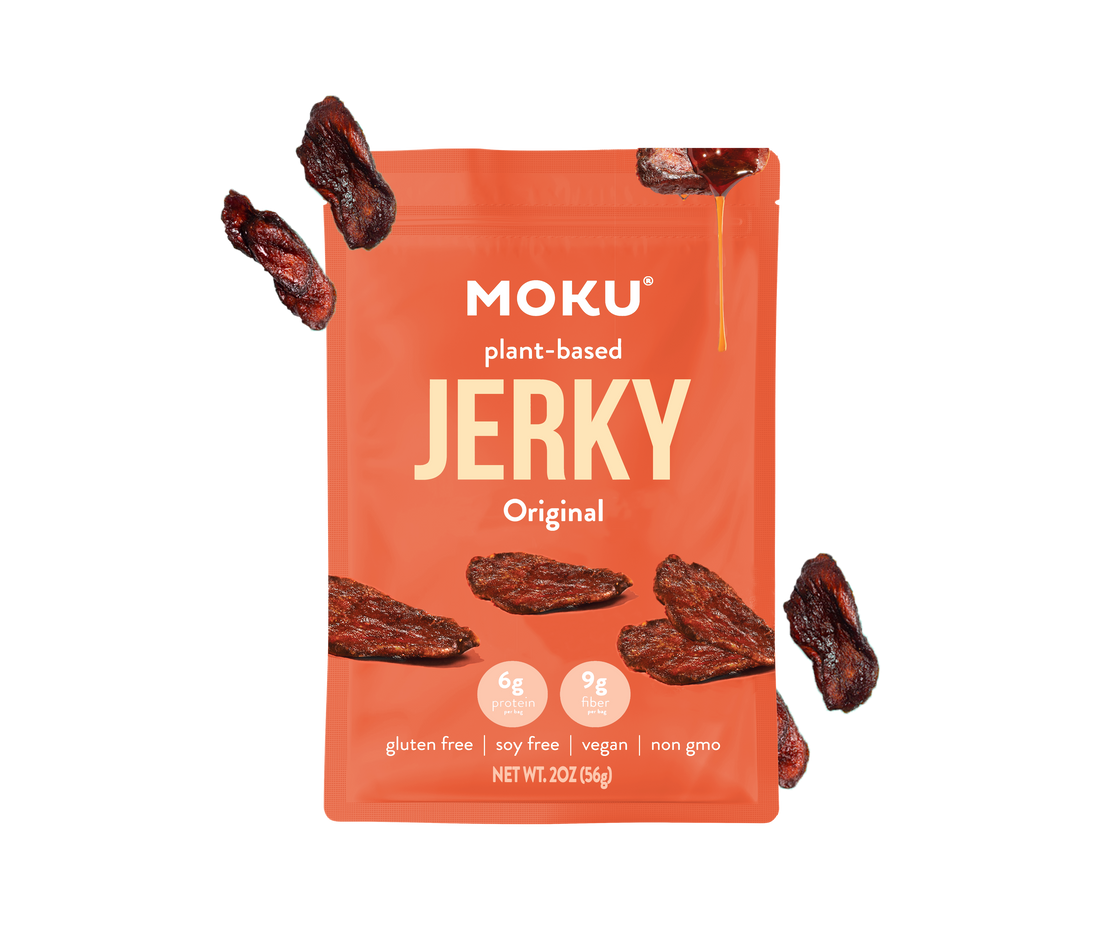 Plant-Based Mushroom Jerky by Moku Foods - Variety Pack - High-quality Jerky by Moku Foods at BariatricPal Store
