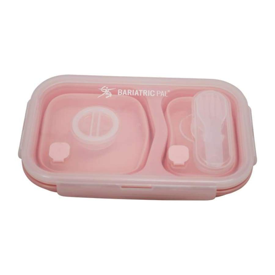 Portion Control Bento Lunch Box, Storage Container & Plate by BariatricPal - Collapsible, Leak-Proof & Available in 2 Colors! - High-quality Lunch Box by BariatricPal at BariatricPal Store