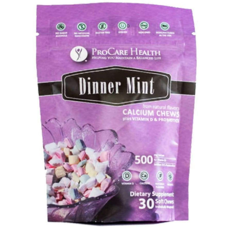 ProCare Health Calcium Soft Chew 500mg - 3 Flavor Variety Pack - High-quality Calcium by ProCare Health at 