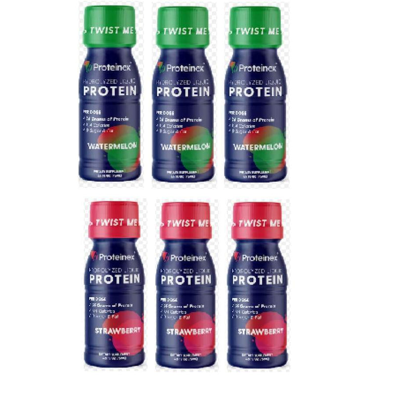 Proteinex 2Go Liquid Predigested 26g Protein Shots - Variety Pack - High-quality Liquid Protein by Llorens Pharmaceutical at 