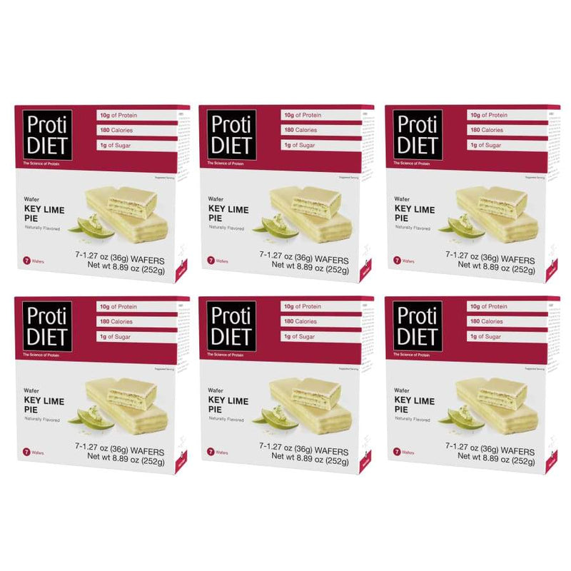 Proti Diet 10g Protein Wafer Bars - Key Lime - High-quality Protein Bars by Proti Diet at 