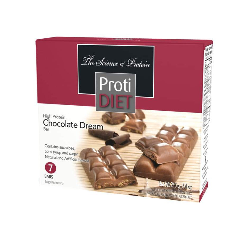 Proti Diet 15g Protein Chocolate Bars - Chocolate Dream - High-quality Protein Bars by Proti Diet at 