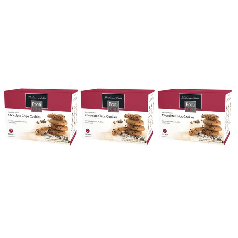 Proti Diet 15g Protein Cookies - Chocolate Chips - High-quality Protein Cookies by Proti Diet at 