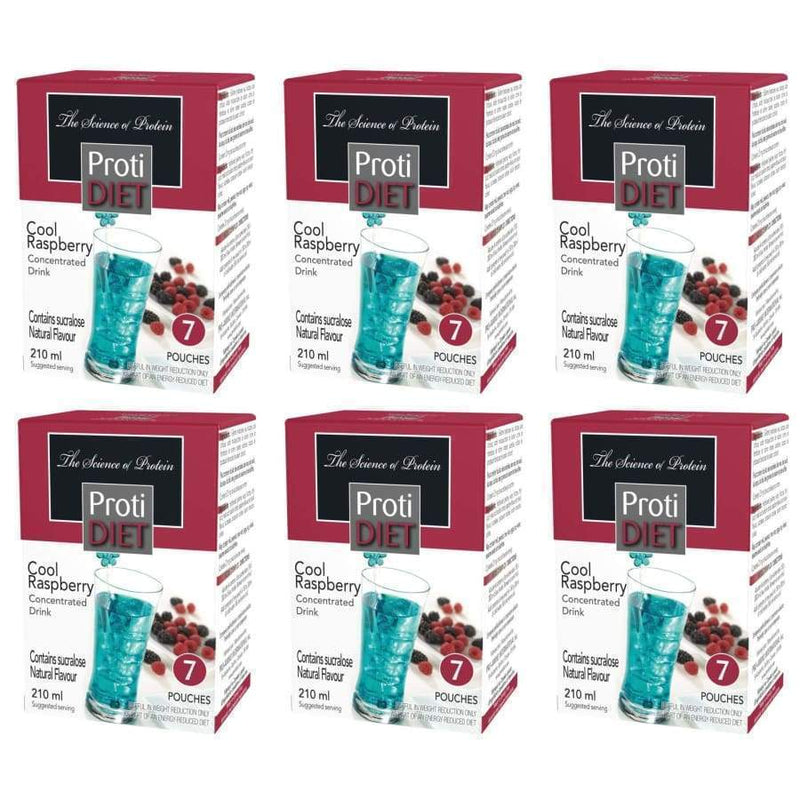 Proti Diet 15g Protein Fruit Concentrates - Cool Raspberry - High-quality Fruit Drinks by Proti Diet at 