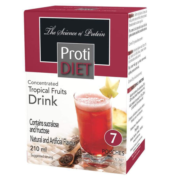 Proti Diet 15g Protein Fruit Concentrates – Tropical Fruit - High-quality Fruit Drinks by Proti Diet at 