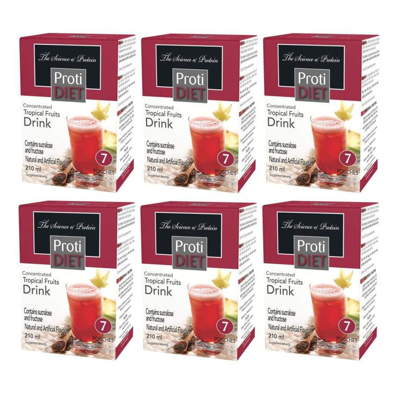 Proti Diet 15g Protein Fruit Concentrates – Tropical Fruit - High-quality Fruit Drinks by Proti Diet at 