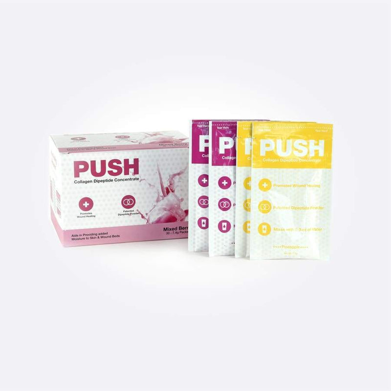 PUSH Collagen Dipeptide Concentrate - High-quality Collagen Supplement by Global Health Products at 