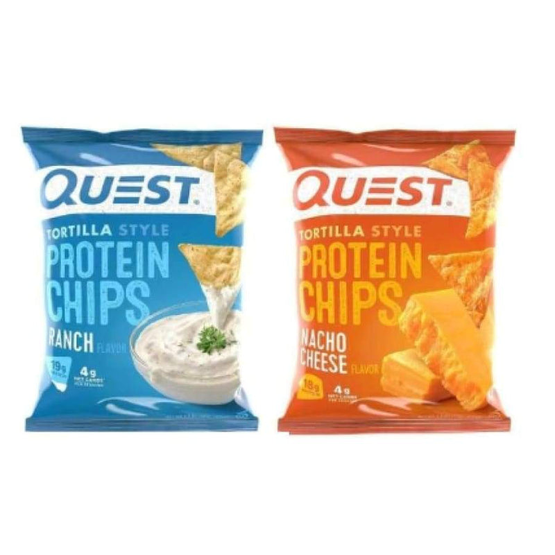 Quest Tortilla Style Protein Chips - Variety Pack - High-quality Protein Chips by Quest Nutrition at 