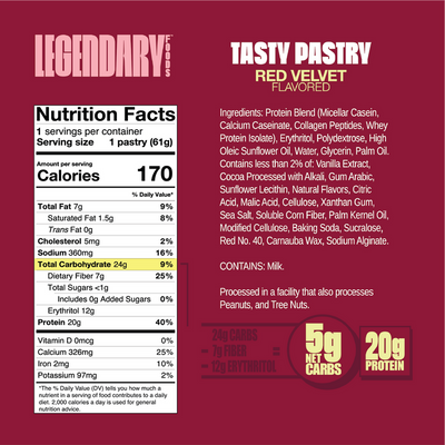 Legendary Foods Jumbo Variety Pack - High-quality Cakes & Cookies by Legendary Foods at 