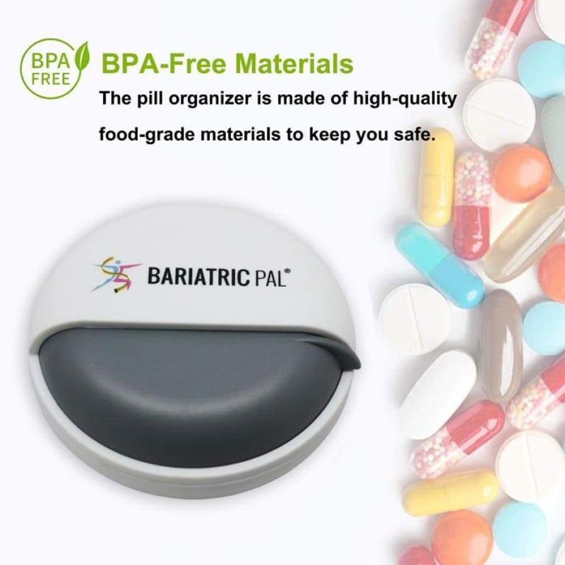 Round Locking Travel Pill Organizer by BariatricPal - High-quality Pill Organizer by BariatricPal at 