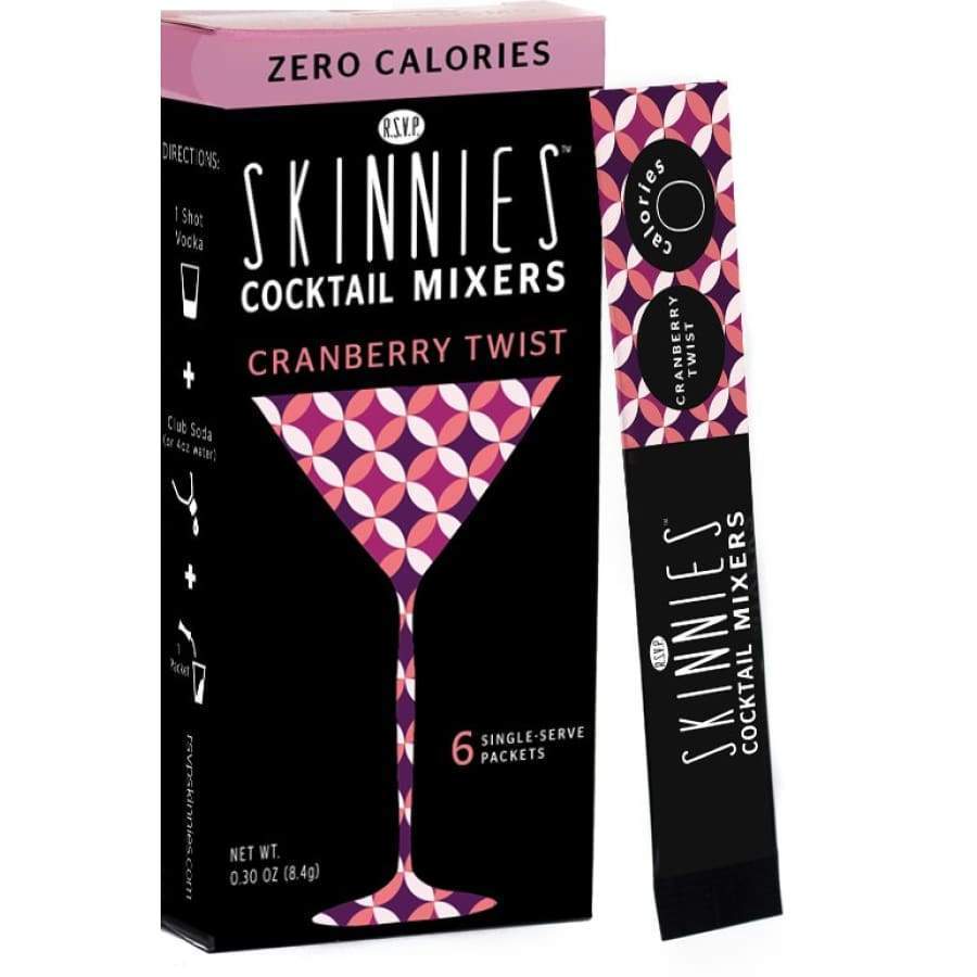 Rsvp Skinnies Cocktail Mixers Cranberry Twist