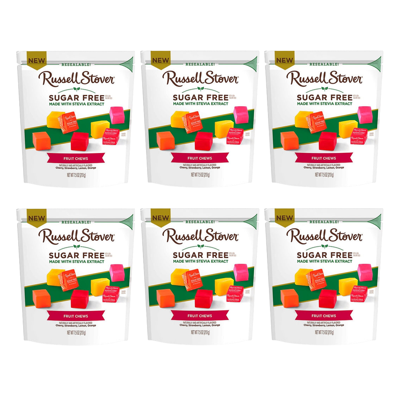 Russell Stover Sugar Free Fruit Chews 7.5 oz