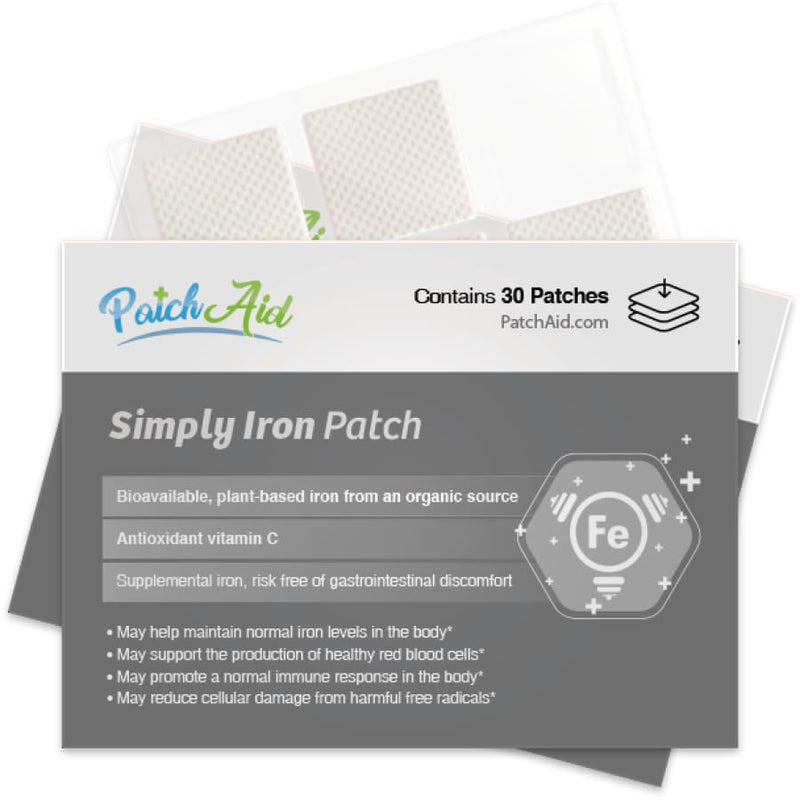 Simply Iron Patch by PatchAid - High-quality Vitamin Patch by PatchAid at 