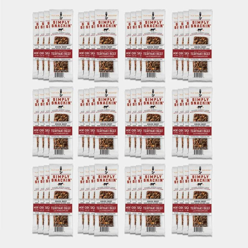 Simply Snackin' Beef Protein Snack - Variety Pack - High-quality Meat Snack by Simply Snackin' at 