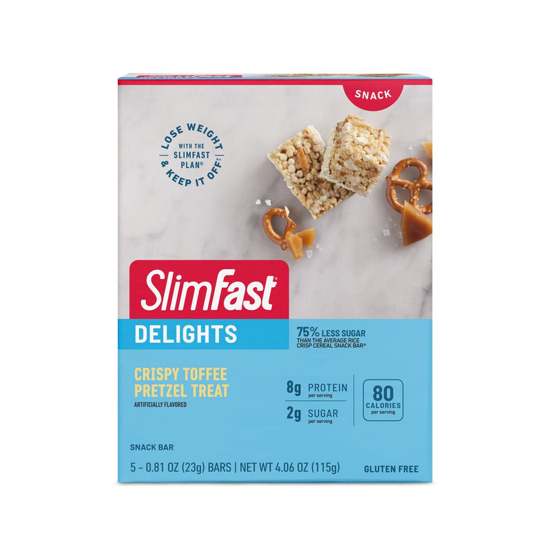 SlimFast Delights Crisp Bars, 5 bar box
