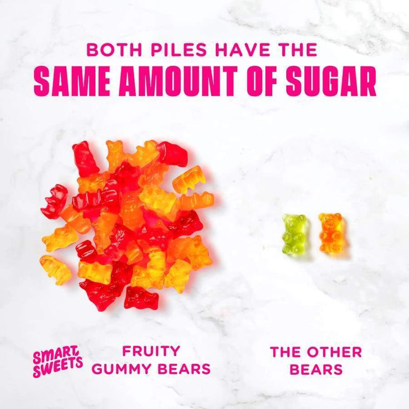 SmartSweets Fruity Gummy Bears - High-quality Gummies by SmartSweets at 