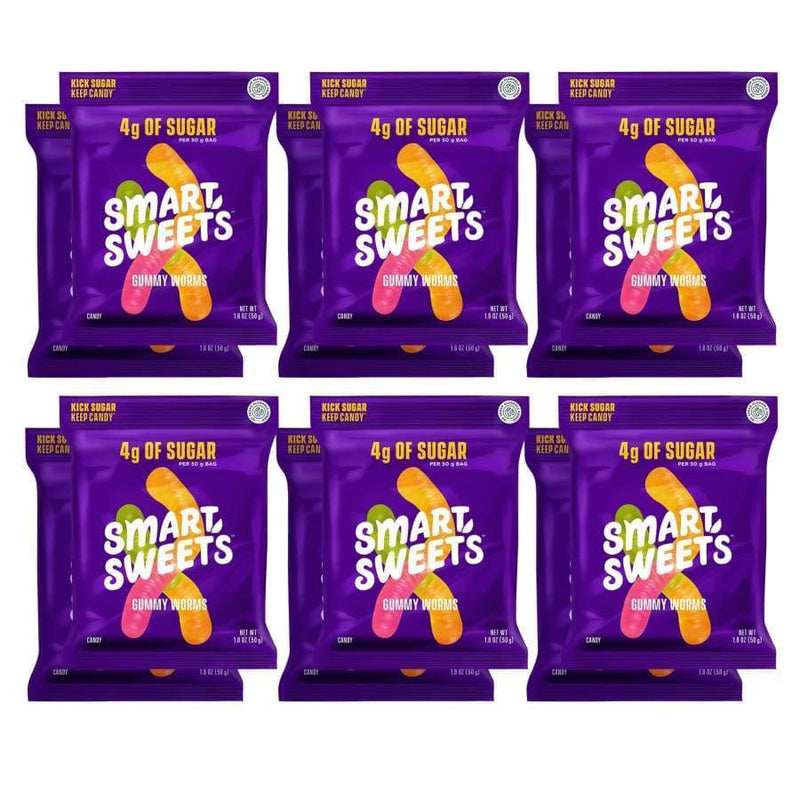 SmartSweets Gummy Worms - High-quality Candies by SmartSweets at 