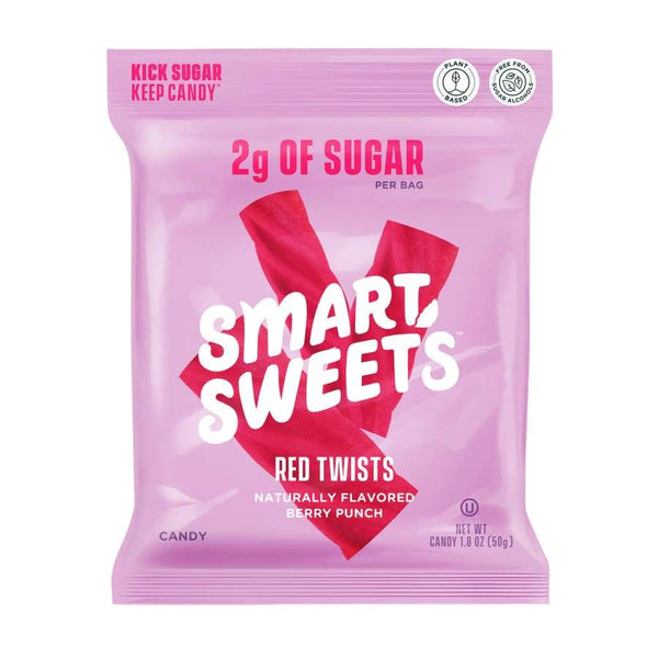 SmartSweets Red Twists - High-quality Candies by SmartSweets at 