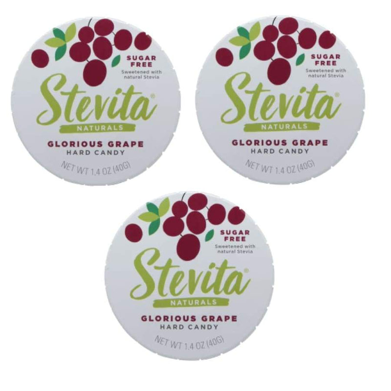 Stevita SteviaSweet Sugar-Free Hard Candy - Grape - High-quality Candies by Stevita Naturals at 