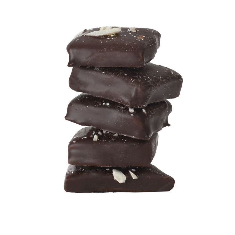 Sugar-Free Almond Toffee by Curly Girlz Candy - Dark Chocolate - High-quality Candies by Curly Girlz Candy at 