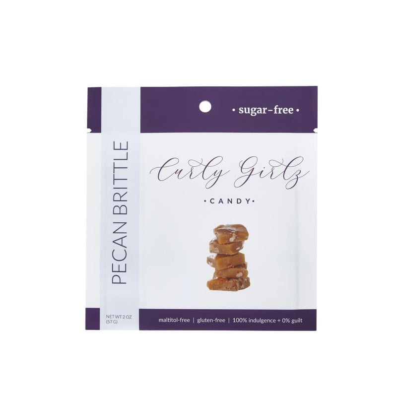 Sugar-Free Pecan Brittle by Curly Girlz Candy - High-quality Candies by Curly Girlz Candy at 