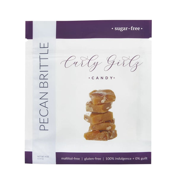 Sugar-Free Pecan Brittle by Curly Girlz Candy - High-quality Candies by Curly Girlz Candy at 