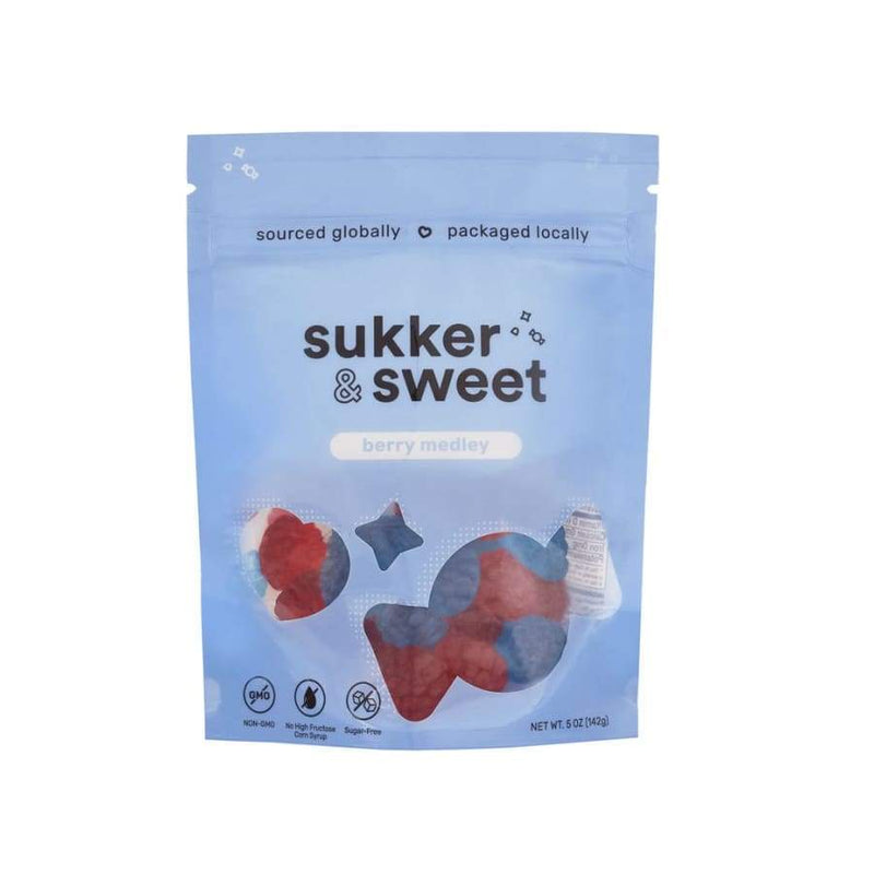 Sukker & Sweet Sugar-Free Candy - Berry Medley - High-quality Candies by Sukker & Sweet at 